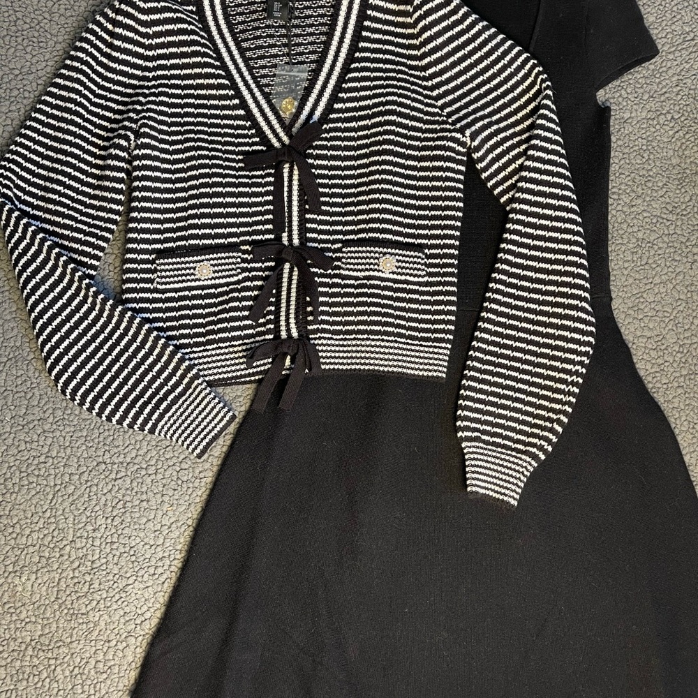Nicole Miller Two Piece Sweater Dress Size Small NWT!